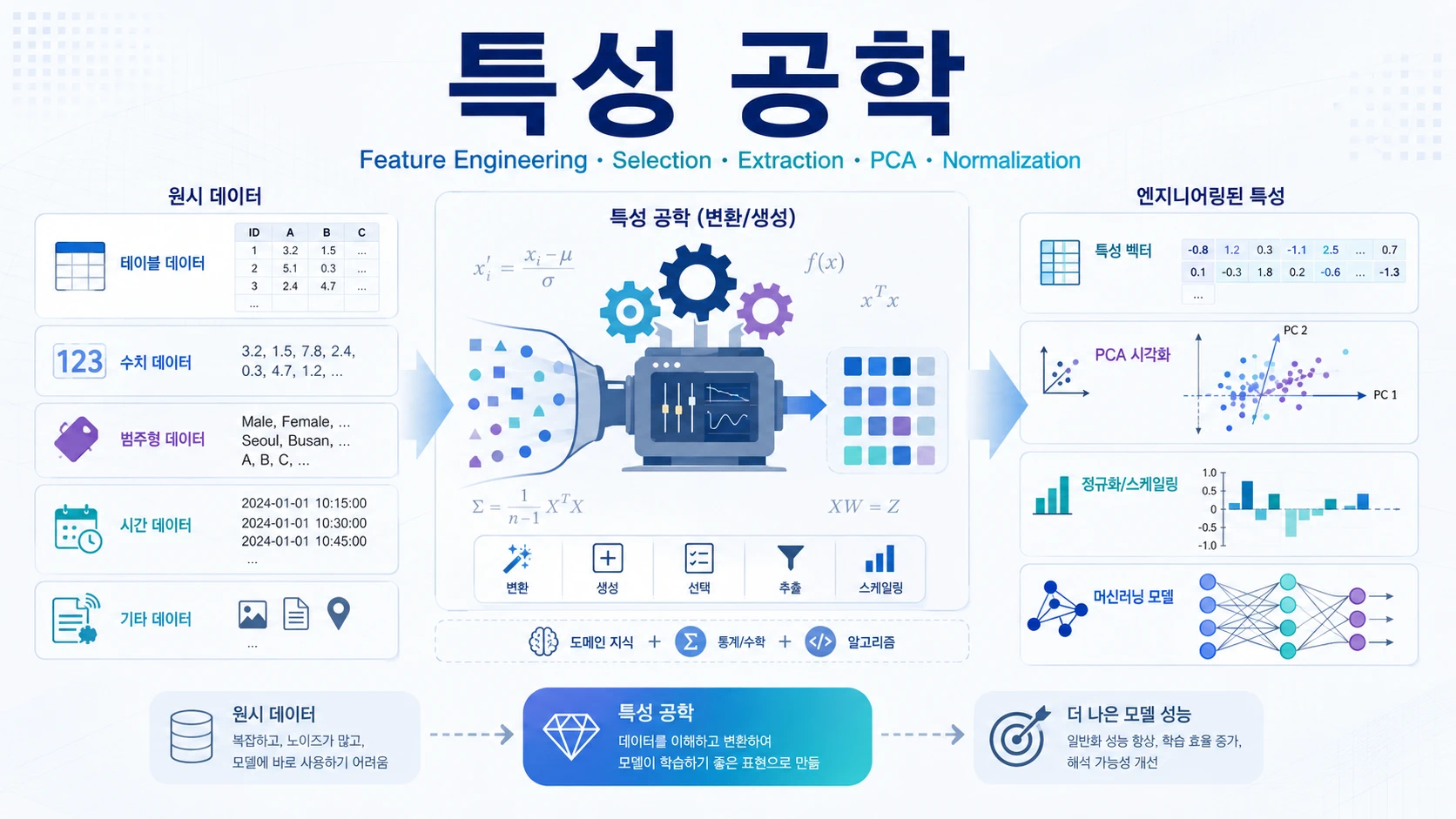 Feature Engineering Selection Extraction Pca Normalization Reinforced2